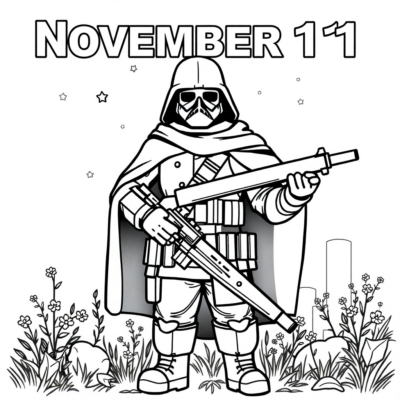 Sách tô màu: 11 tháng 11 sách tô màu cho trẻ em