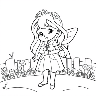 Sách tô màu: Dành cho trẻ em 4-5 tuổi – Sách tô màu với nhân vật trong câu chuyện