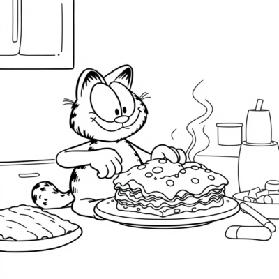 Fanarara: Garfield – Jon manompo lasagna