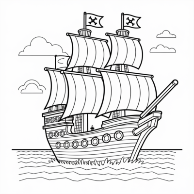 Minecraft – Tàu cướp biển trên đại dương