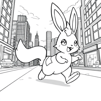 Boky: POKEMONY – Scorbunny miala any amban’ny tanàna