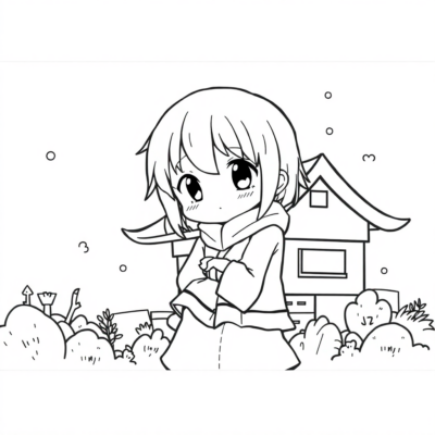 Sách Tô Màu Anime In Ra