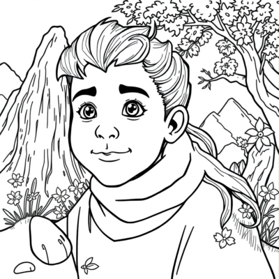 Sách tô màu: bing sách tô màu