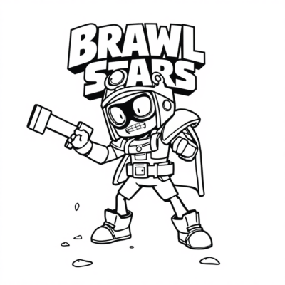 Brawl Stars Sách tô màu