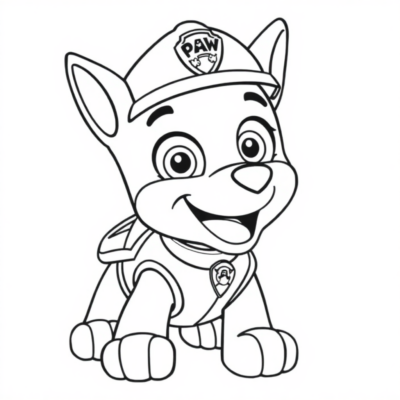 Chase Psi Patrol Tô màu