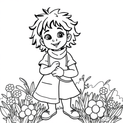 Sách tô màu: tôi chăm sóc sức khỏe cho trẻ em