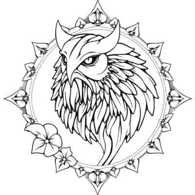 Sổ tô màu lớn có thể in