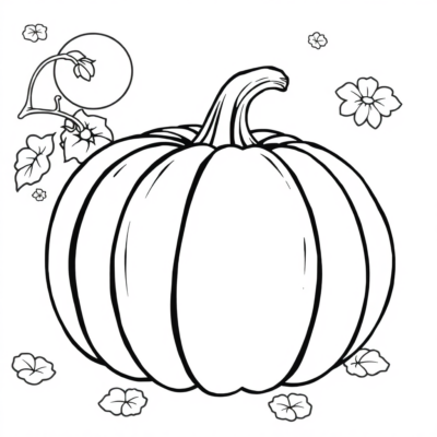 Bình Sắc Tô Màu Bí Đỏ