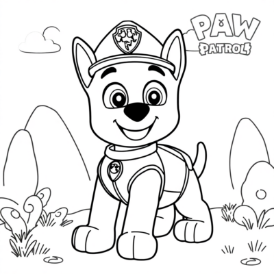 Sách tô màu: trò chơi cho trẻ em sách tô màu Paw Patrol