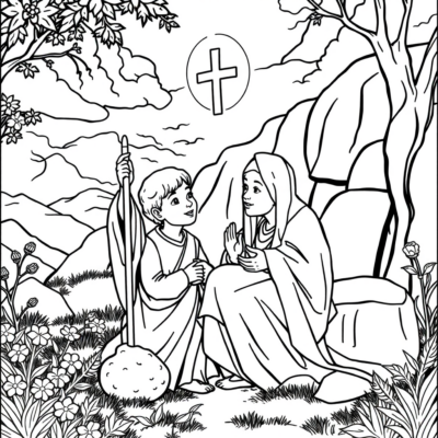 Sách tô màu: giáo lý cho trẻ em