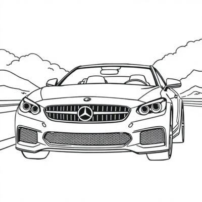 Sách Tô Màu Xe Hơi Vui Nhộn