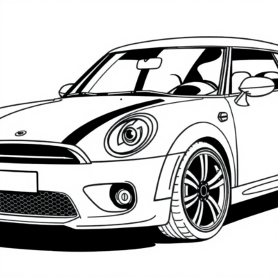 Sách tô màu xe hơi