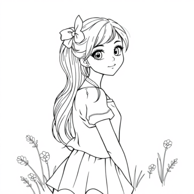 Sách tô màu: sách tô màu cho bé gái