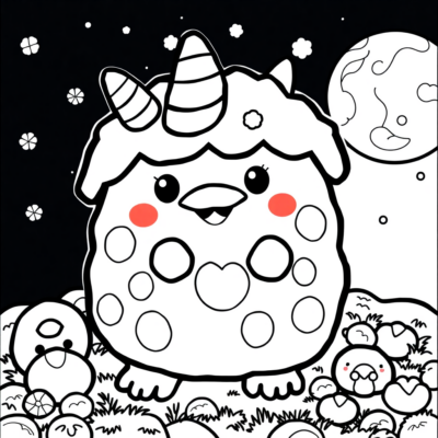 Sách tô màu Num Noms — Thế giới kẹo ngọt vui nhộn