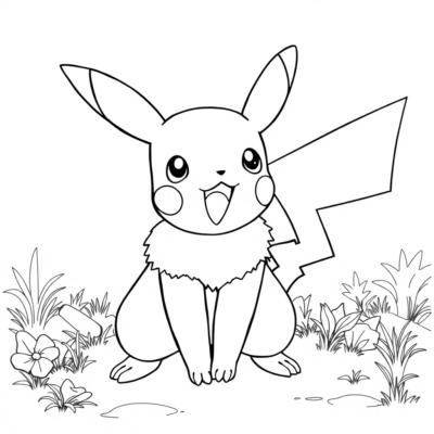 Tập tô Pokemon vui nhộn cho trẻ em