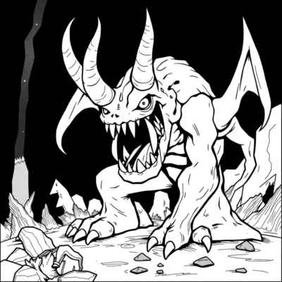 Sách tô màu Quái vật