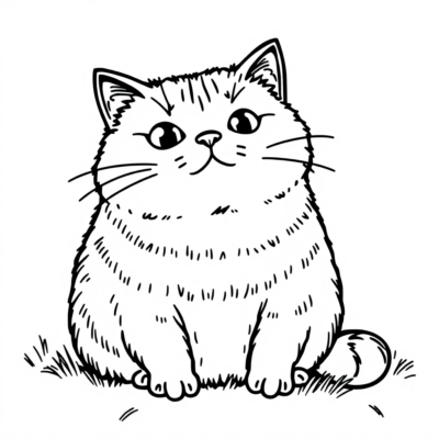 tranh tô màu Pusheen