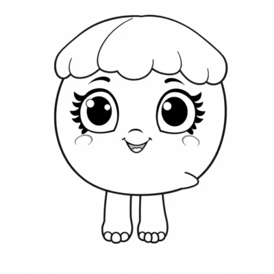 Sổ Tô Màu Shopkins Vui Nhộn