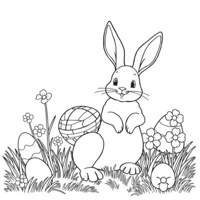 Tập tô màu: Lễ Phục Sinh vui cho thiếu nhi