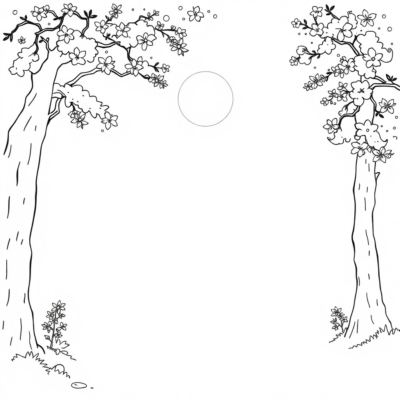 Tranh tô màu phong cách Anime cho trẻ em