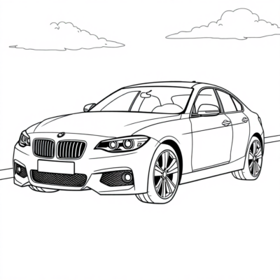 Sách tô màu: Những chiếc ô tô vui nhộn