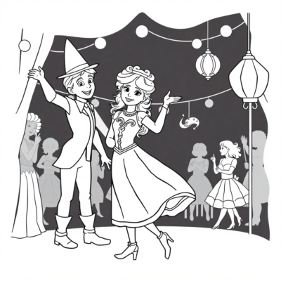 Sách tô màu: sách tô màu cho trẻ em lễ hội hóa trang