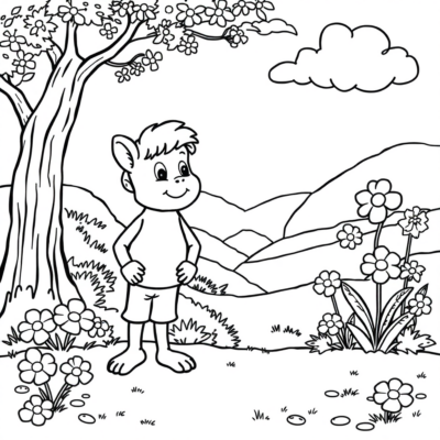 Coloriage: coloris pour enfants chiffres