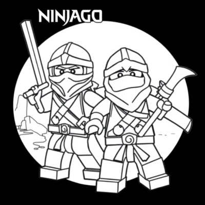 Sách tô màu: sách tô màu cho trẻ em lego ninjago