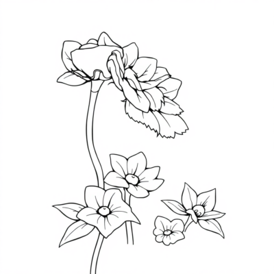 Tranh màu miễn phí cho bé vui sáng tạo