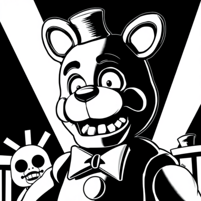 Coloring Book Five Nights At Freddy’s