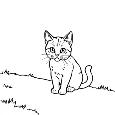 Sách tô màu: Những chú mèo dễ thương cho bé