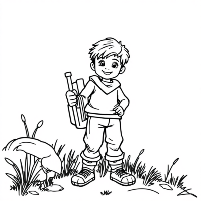 Sách tô màu: tô màu theo số cho trẻ em