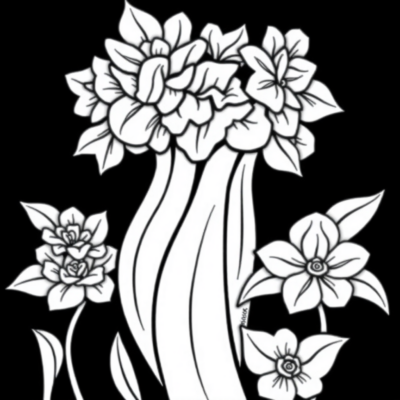 Tranh tô màu theo số để in