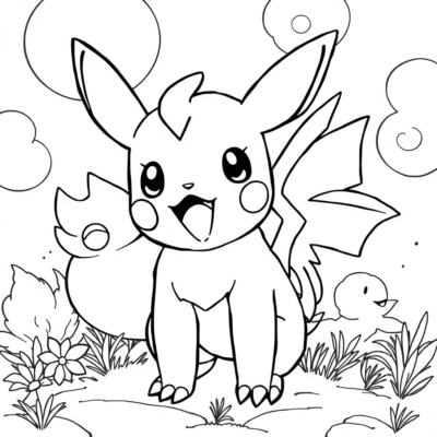sách tô màu pokemon