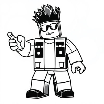 Sách tô màu Roblox