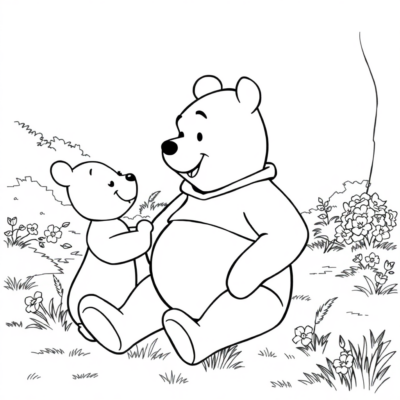 Sách tô màu Winnie the Pooh