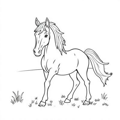 Sách tô màu: Lajkonik tô màu cho trẻ em