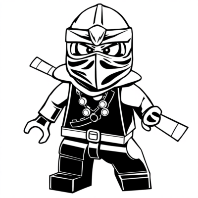 Sách tô màu Lego Ninjago in ra