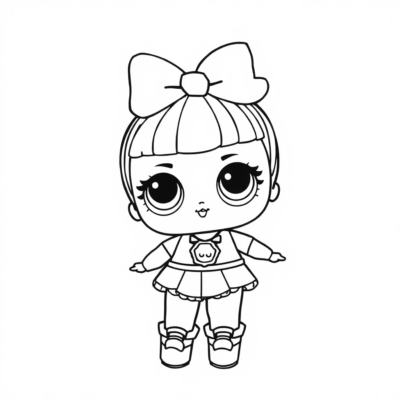 Tranh tô màu LOL Surprise