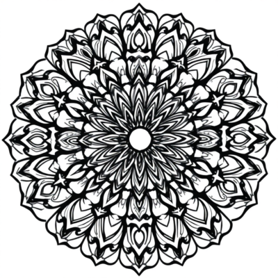 Mandala tô màu