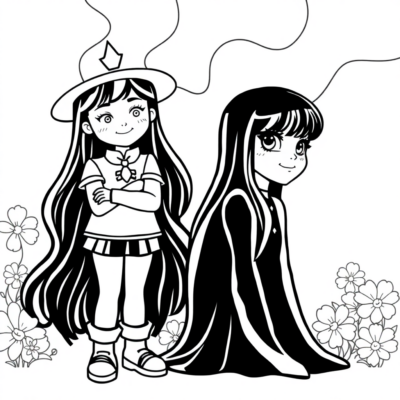 Mia và Tôi Sách tô màu