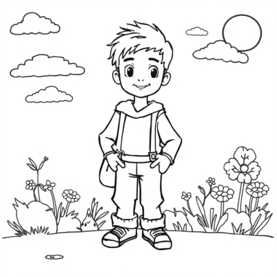 Sách tô màu: các tháng trong năm cho trẻ em