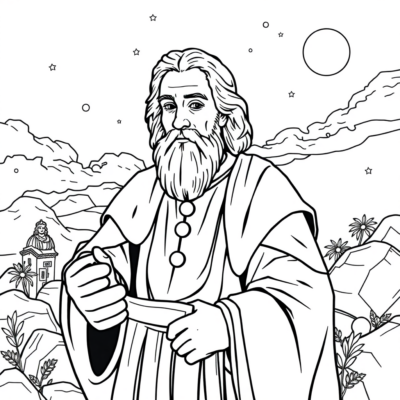 Sách tô màu: Nicolaus Copernicus cho trẻ em