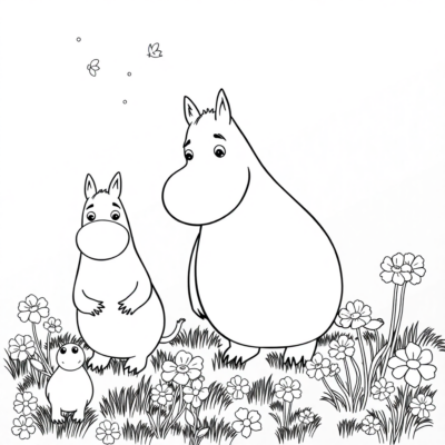 Moomin Tô Màu – Thế Giới Màu Sắc