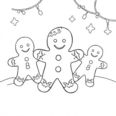 Bánh quy gừng để tô màu vui nhộn