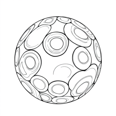 Tranh tô màu bóng đá