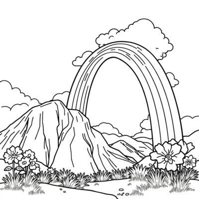 Sách tô màu Cầu Vồng High dành cho trẻ em