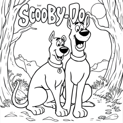Scooby Doo Colora Tôp