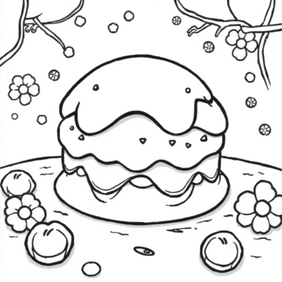 Sách tô màu ngọt ngào