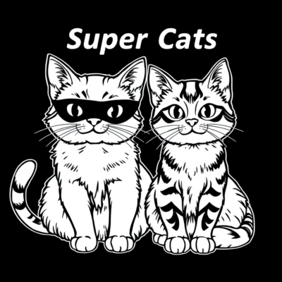 Mèo Siêu Nhân Tô Màu